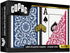Copag 1546 Design 100% Plastic Playing Cards, Poker Size, Red/Blue, Jumbo Index, 1 Set