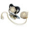 Sparkling Bling Custom Baby Pacifiers and Clips,Holder Kit with Name Personalized with