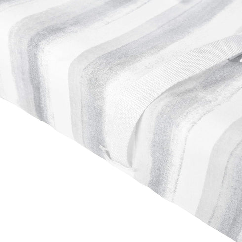 Lush Decor 2 Pack Baby Seaside Starfish Organic Cotton Changing Pad Cover, Blue