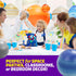 5-7 6-8 8-12 Dan&Darci Inflatable Solar System Planets for Kids - Science Toys - Boys Room Decor Ceiling - Space