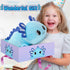 13" Officygnet Axolotl Plush, Soft Stuffed Animal Plush Toy, Cute Axolotl Plushies Pillow, Kawaii Plushies Dolls