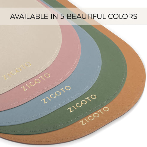 Beautiful Baby Diaper Changing Mat Made of Vegan Leather - Soft and Easy to Wipe Changing Pad for Travel or at Home Use