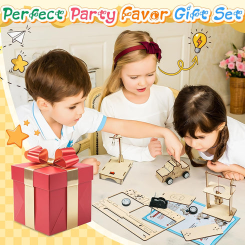 24 6 7 8 GIAKAN Pcs Party Favors Toy for Kids, STEM Science Kits Toys, Boys Girls Crafts Gifts Toys for Year Old, Kids