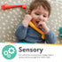 (2-Pack) 3+ Nuby Tube Teether - Baby Teething Toy - Months - Elephant and Giraffe