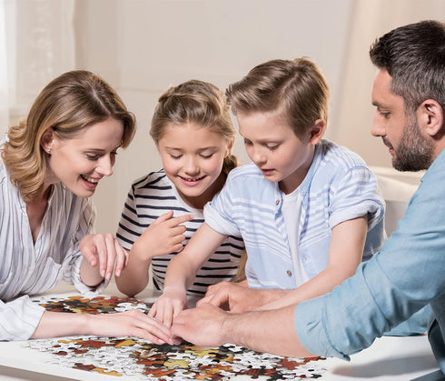 Jigsaw Puzzles 1000 Pieces for Adults, Cat Tiger Puzzle, Unique Difficult Large Puzzle Game Gift