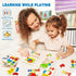 BOZE SUPOD 1 2 3 Kids(6 Pack) Toddler Puzzles,Wooden Puzzles for Todder Years Old Boys Girls Eco Friendly Wooden Toys