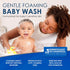 8 Oz, Common Vanicream Foaming Wash for Baby, Gentle Cleanse and Moisture, Tear-Free Baby Shampoo and Body Wash