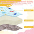 74" 50" omzer Baby Play Mat for Floor: x Playpen Mat - Thicker & Large Soft Cushioning Padding Foam Playmats for Babies