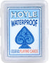 Hoyle Waterproof Playing Cards, Clear - 1 Deck