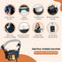 Universal Stroller Organizer with Cup Holder - Baby Caddy Organizer | Stroller Caddy Organizer w/ Anti-Slip Straps