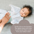 SleepingBaby Zipadee-Zip Snuggle Strap, Wearable Blanket Accessory for Transition Swaddle, One Size, Mint