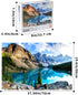 Yundu 1000 Piece Puzzles for Adults - Moraine Lake Jigsaw Puzzle