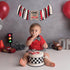 TUTOTU 1st/First 1st Race Car One High Chair Banner - Race Car Birthday Party Decorations,Boy First Race Car Banner,Car