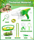 3-12, Bug Catcher for Kids Bug Vacuum Bugs Catching Release Kit, Magnifying Glass Bug Collector Butterfly Net Bugs