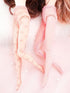 Sotiff 10 Pairs Handmade Doll Lace Stockings, Long Sock Female Doll Socks, Casual Accessories for DIY Baby Doll Clothes
