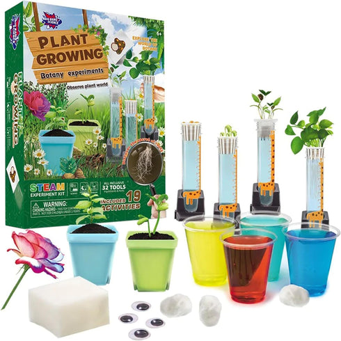Wellegance Twigs Plant Science Kit for Kids Ages 8-12 | STEM Educational Gift with