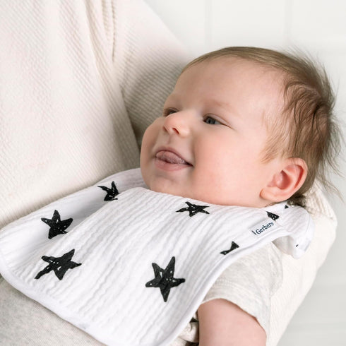Gerber Unisex 8 Pack Baby Muslin Drooling Bibs