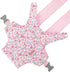 GAGAKU Baby Doll Carrier - Stuffed Animal Carrier for 12 to 24 Inch Reborn Dolls - Adjustable Straps, Pink Flowers