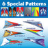 80 6+) Creativity for Kids Stunt Squadron Fold & Launch Paper Airplanes: Create Paper Airplanes, STEM Science Kit