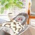 KICPOAY 30x40 Inch Swaddle Blanket for Brown Monarch Butterflies Baby Receiving Blanket Muslin Baby Swaddles Soft