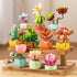10 Pack Set 990 Sawaruita Succulent Mini Plant Building Blocks for Adults - Pcs Flower Botanical Collection Home Office