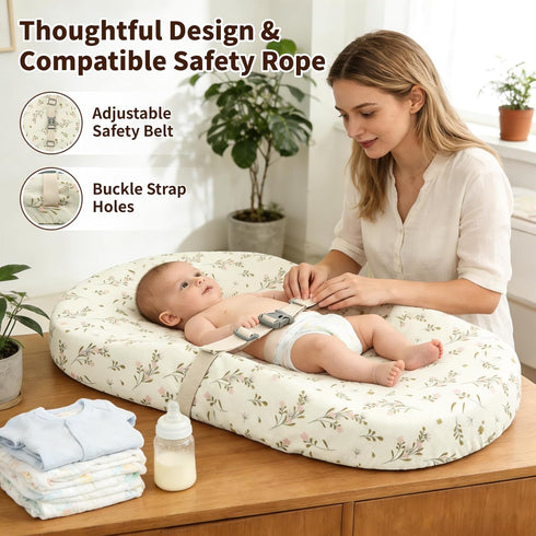 ChildLike 2 Pack 32"x16" Changing Pad Cover for Boys Girls,Ultra Soft Breathable Cotton Diaper Chang Table
