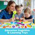 21pcs Dough Tools Dough Tools Play for Kids Clay Accessories with Rolling Pins,Cutters,Roller,Safety Scissors,Plastic