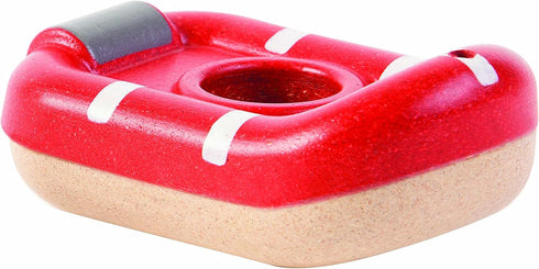 PlanToys Coastguard Bath and Water Play Toy (5668), Eco-Friendly Rubberwood with Non-Toxic Paints and Dyes