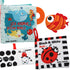 Crinkle Books for Babies 0-6 Months, Soft Cloth Books for Infant Toddler Toys, Christmas Gifts, 2Pcs