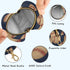 PYBUG Baseball Round Pacifier Storage Case, Polyester & TPU Lined with Hook Buckle, Pacifier Container Box for Baby