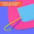 6 KRAFUN My First Sewing Bag Kit Arts & Crafts for Beginner Kids, Easy DIY Sewing mini Bag Holder Case Projects