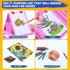 Set All in One Art Supplies, Art Kit Includes Origami & Paper-Cutting Crafts, Easel, Colored Pencils, Crayons, Drawing