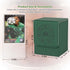 MTG Deck Box with 50 Pcs Card Sleeve, 110+ Card Storage Leather Deck Box for Magic Commander Games