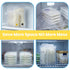 fantovo 8Pcs 4/5/6oz, Individual Breastmilk Freezer Flat Tray, Breast Milk Freezer Storage Organizer, Fit Highly Clear