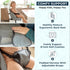 ZEDORA Toddler Booster Seat for Dining Table Kitchen Chair - High Portable Cushion Child Kids Seats, Restaurant Eating