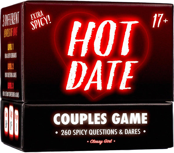 Classy Girl Hot Date Couples Game for Adults - 260 Spicy, Fun