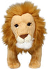 Ice King Bear Lion Stuffed Animal, Lifelike Plush Toy, 12 Inches Length