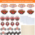 60 Pieces Casino Centerpiece Sticks Decorations - Las Vegas Party Table Toppers