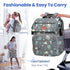 Backpack Backpack PILLANI Baby Diaper Bag - Diaper Bag w/Large Capacity - Baby Shower Gifts - Waterproof Travel Diaper