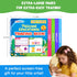 3-5, Preschool Learning Activities - Toddler Handwriting Practice and Tracing Books for Kids Ages Montessori Busy Book