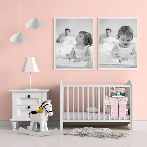 Hanging Diaper Caddy - Baby Diaper Organizer for Changing Table - Diaper Stacker for Crib, Playard or Wall - Newborn