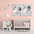 Hanging Diaper Caddy - Baby Diaper Organizer for Changing Table - Diaper Stacker for Crib, Playard or Wall - Newborn