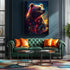 1000 27.5 19.7 inch MINIWAN Piece Puzzles for Adults, Colorful Brown Bear Puzzle for Adults, Hard Challenge Art Jigsaw