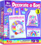 KRAFUN DIY Bag Decorating Kit for Girls - Create 3 Custom Unicorn