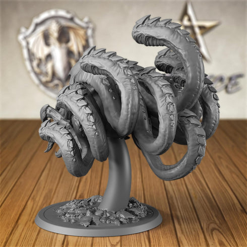 AUSPDICE 32mm DND Mini Beholder, RPG Dungeon Masters Miniature Character for D&D Board Games