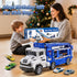 Garbo Star 3 4 5 6 7 Set 12 2 Set Transport Truck Toys for Years Old Boys,Toys Cars Track Transporter Trucks