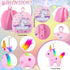 18 Inch Doll Carrier Set - Includes Clothes and Accessories for Doll Travel Bag, Dress, Shoes, Sunglasses, and Unicorn