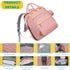 Shengmeister Backpack, Backpack Diaper Bag, Baby Essentials, Multi-functional Large-capacity Diaper Bag Best Gift