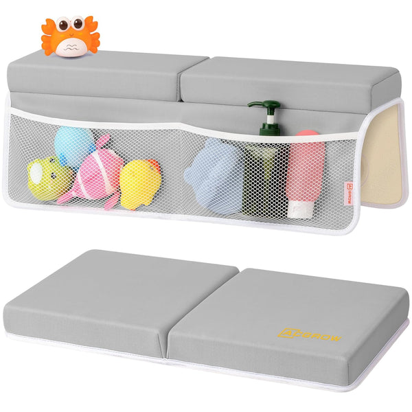 ACGROW Bath Kneeler and Elbow Rest Pad Set - Comfortable 1.5 Thick Baby