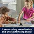 Learning Resources STEM Explorers Geo-Glow Art Kit - Glow in The Dark Toys, Kids Art Display, Homeschool, Fine Motor